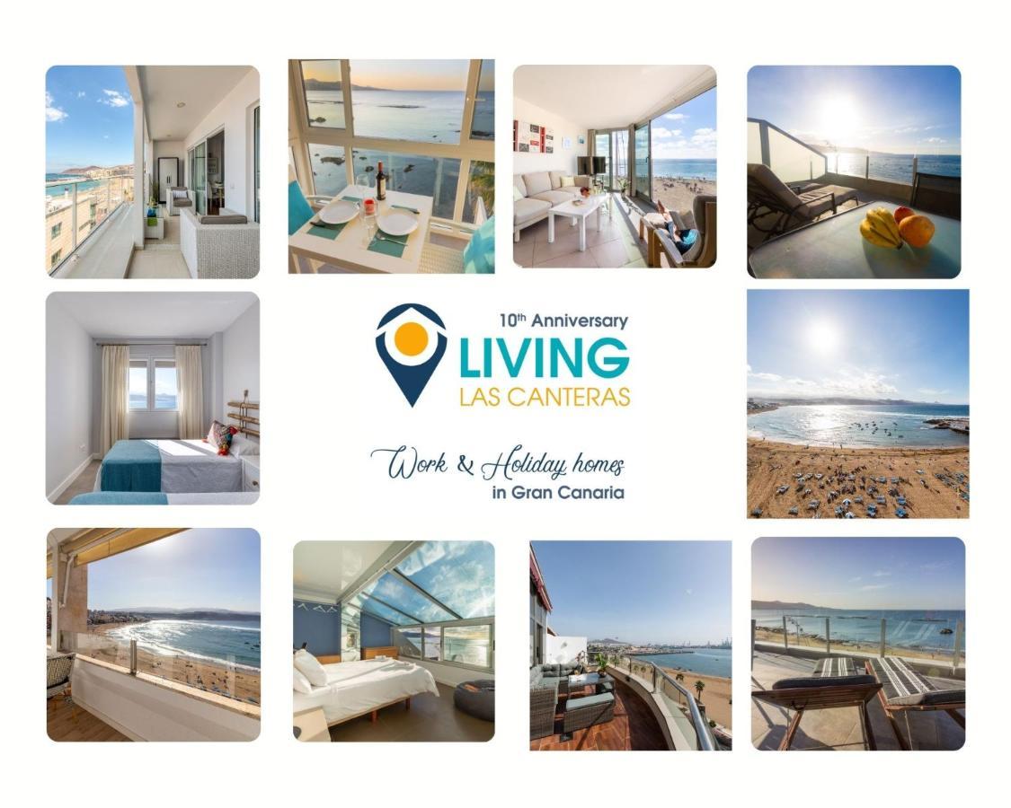 Living Las Canteras Homes - Bright Beachfront Las Palmas de Gran Canaria Ngoại thất bức ảnh